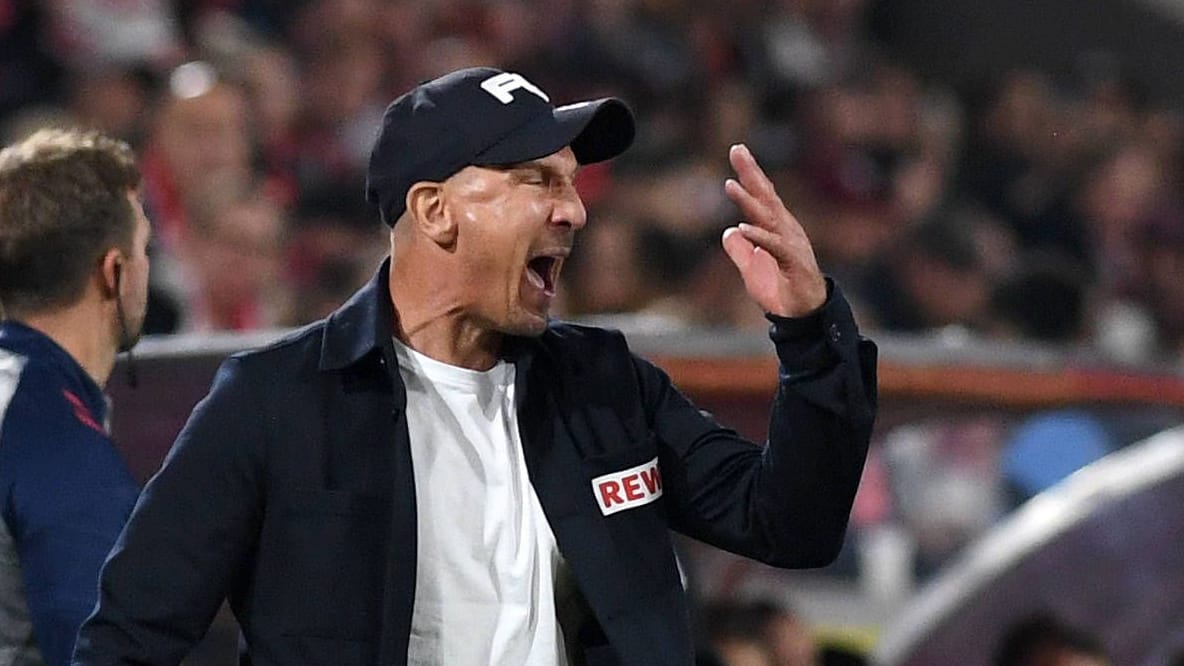 Zuletzt glücklos in Köln: Trainer Gerhard Struber.