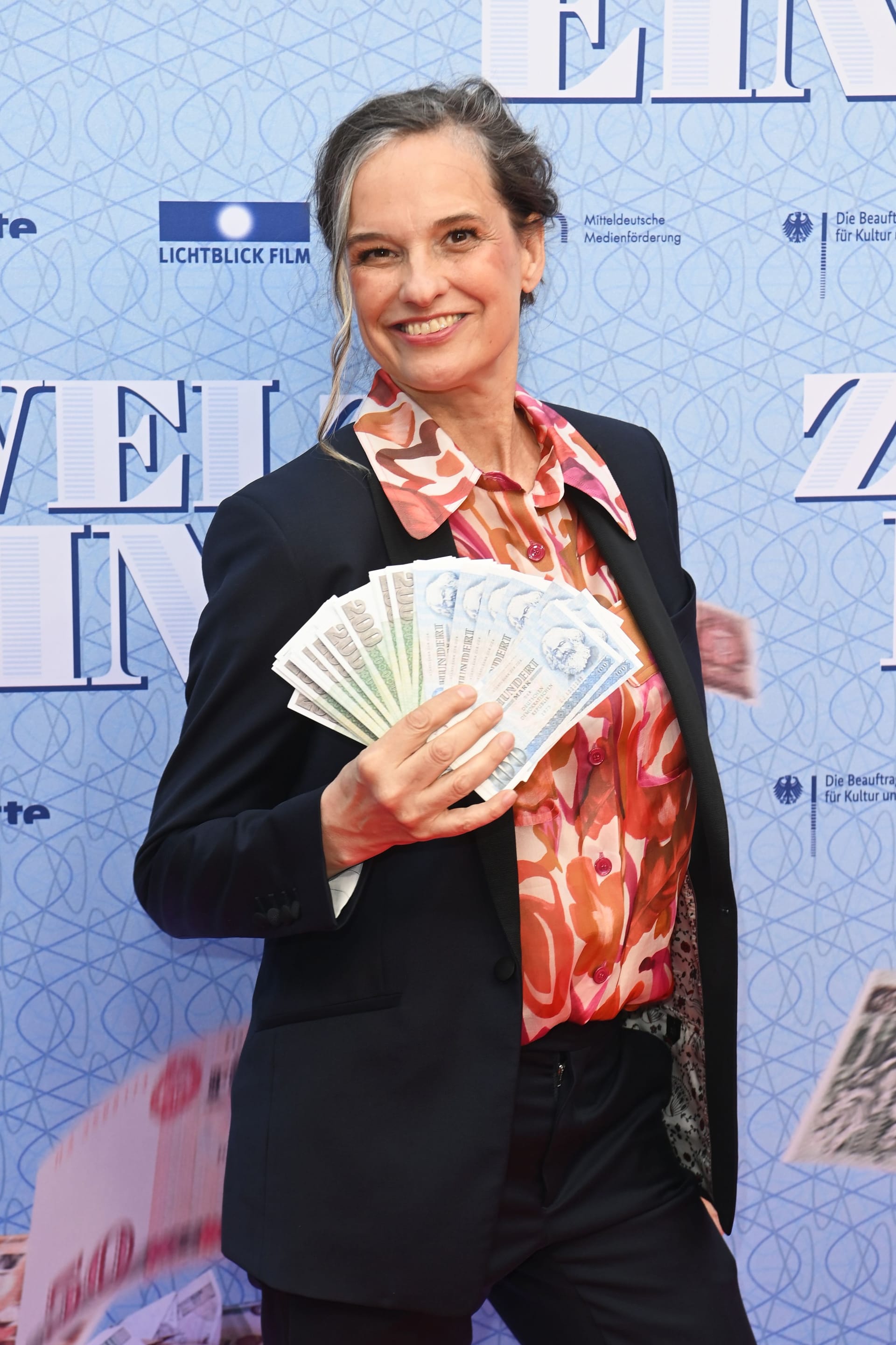 Natja Brunckhorst: Hier 2024 bei der Premiere ihres Films "Zwei zu eins" in Berlin.