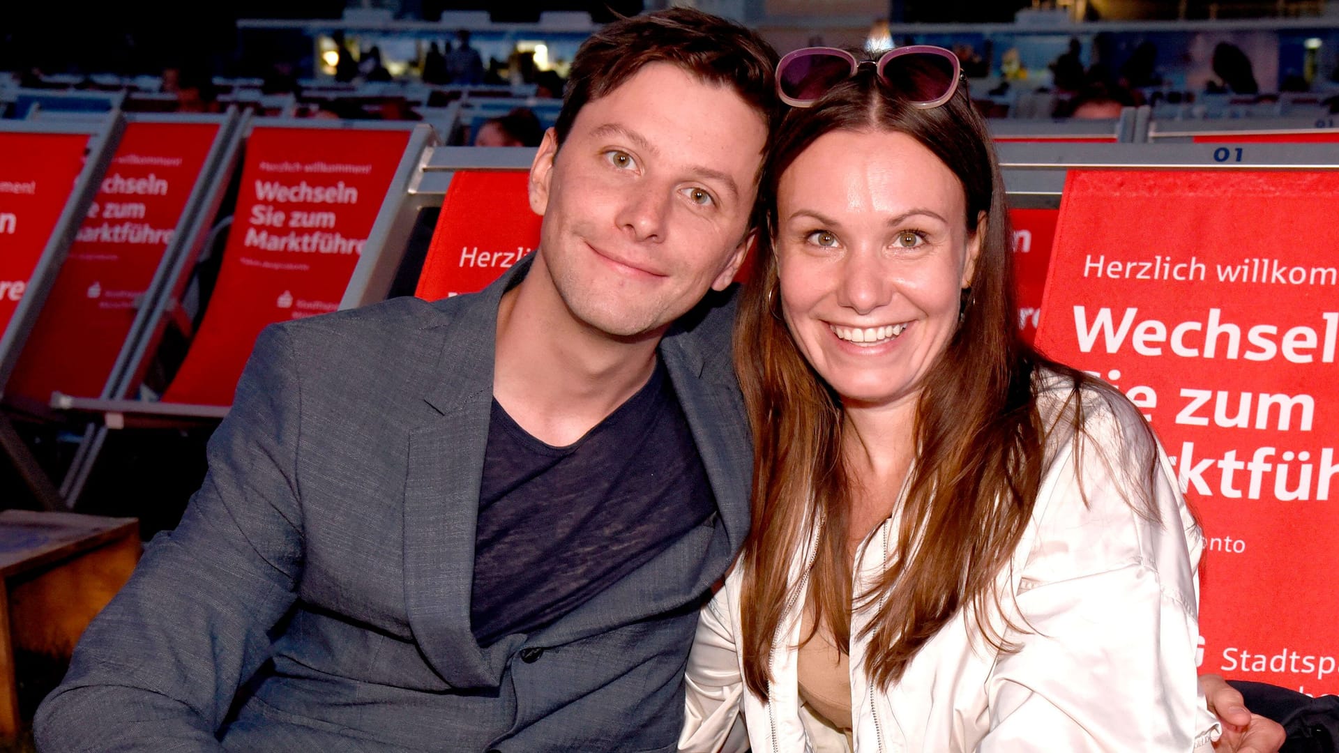 Jonathan Beck und Isabell Stern im August 2020.