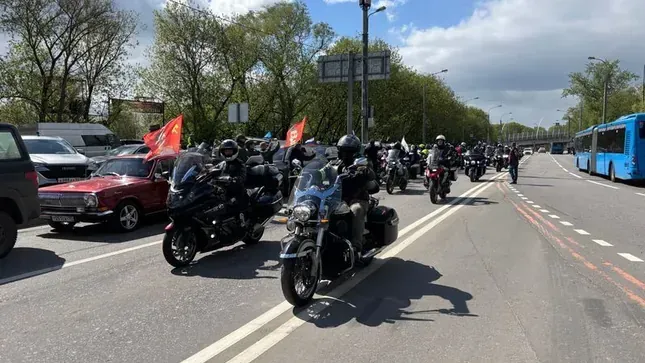 Vor knapp zwei Wochen starteten die Rocker in Moskau.