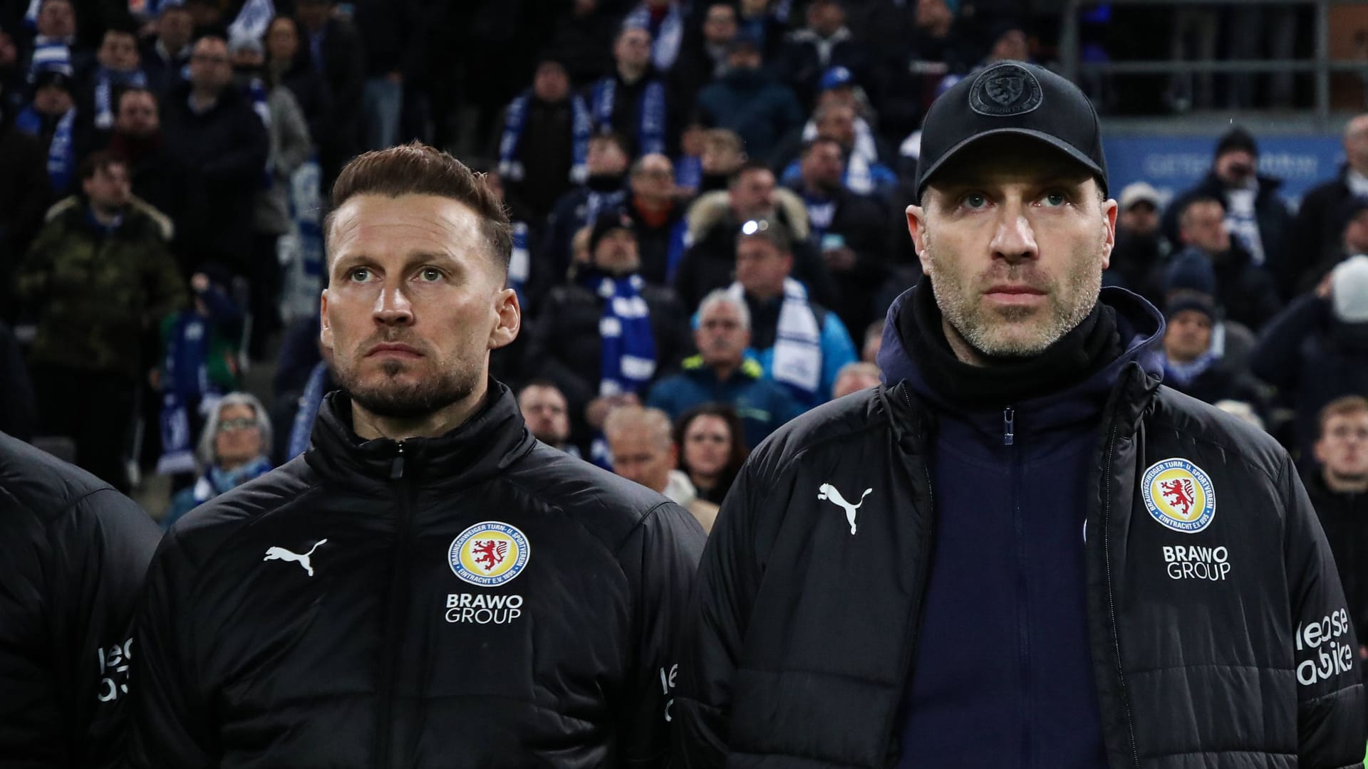 Daniel Scherning und Marc Pfitzner (l.): Nach der Freistellung von Scherning wird die Mannschaft in der Relegation von Pfitzner betreut. Daniel Scherning und Marc Pfitzner (l.): Nach der Freistellung von Scherning wird die Mannschaft in der Relegation von Pfitzner betreut.