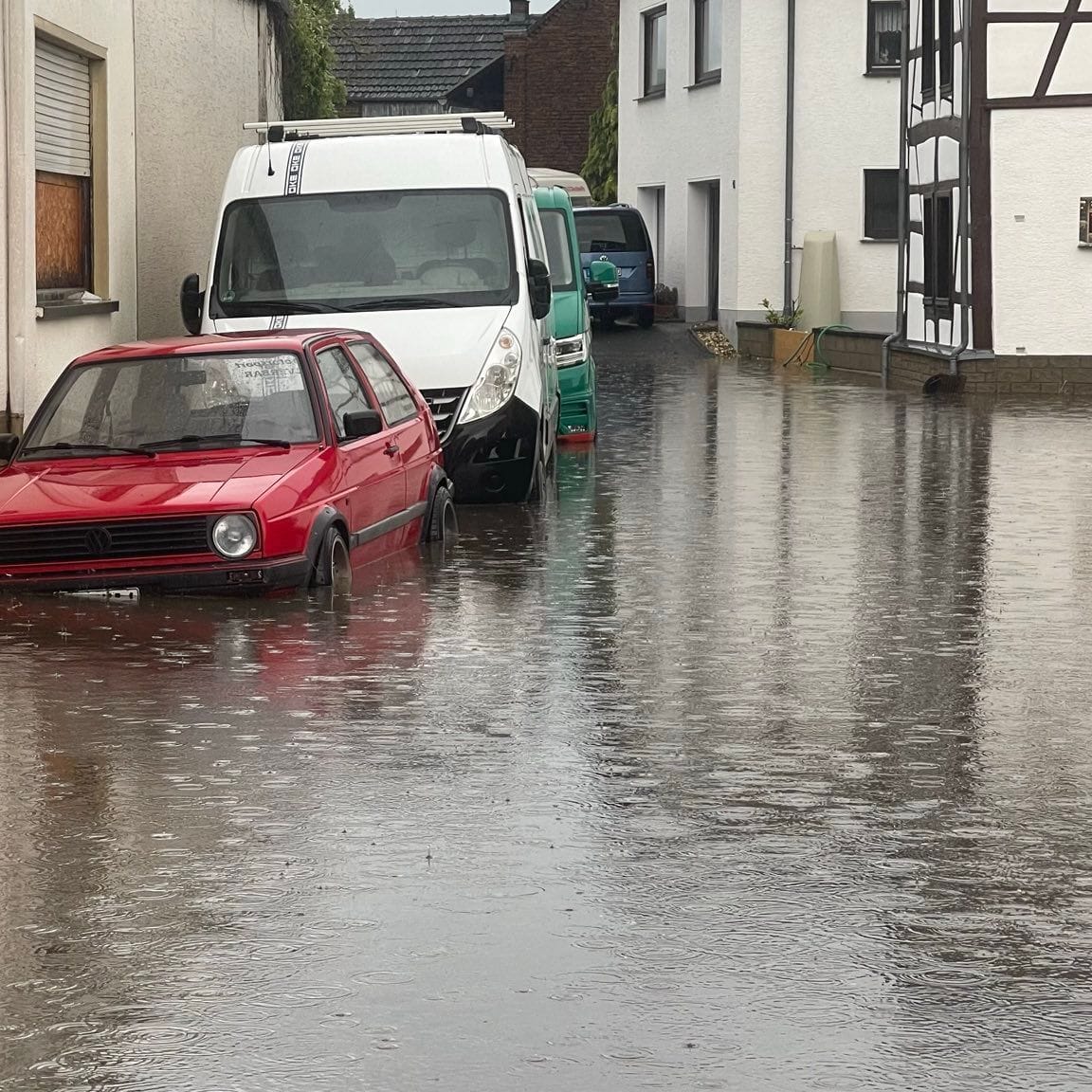 Unwetter in Nordrhein-Westfalen