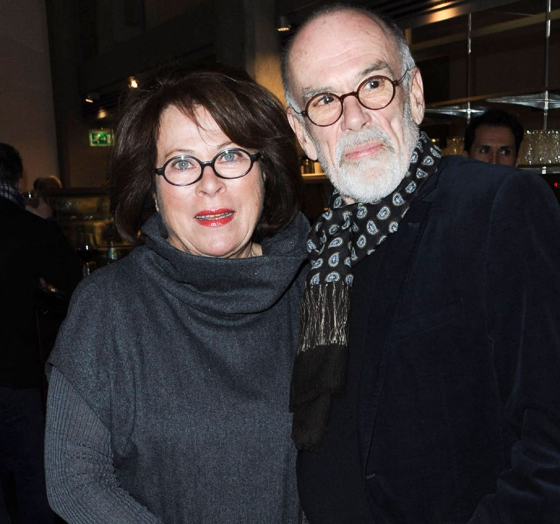 Rita Russek und Bernd Fischerauer im Januar 2016 in München.