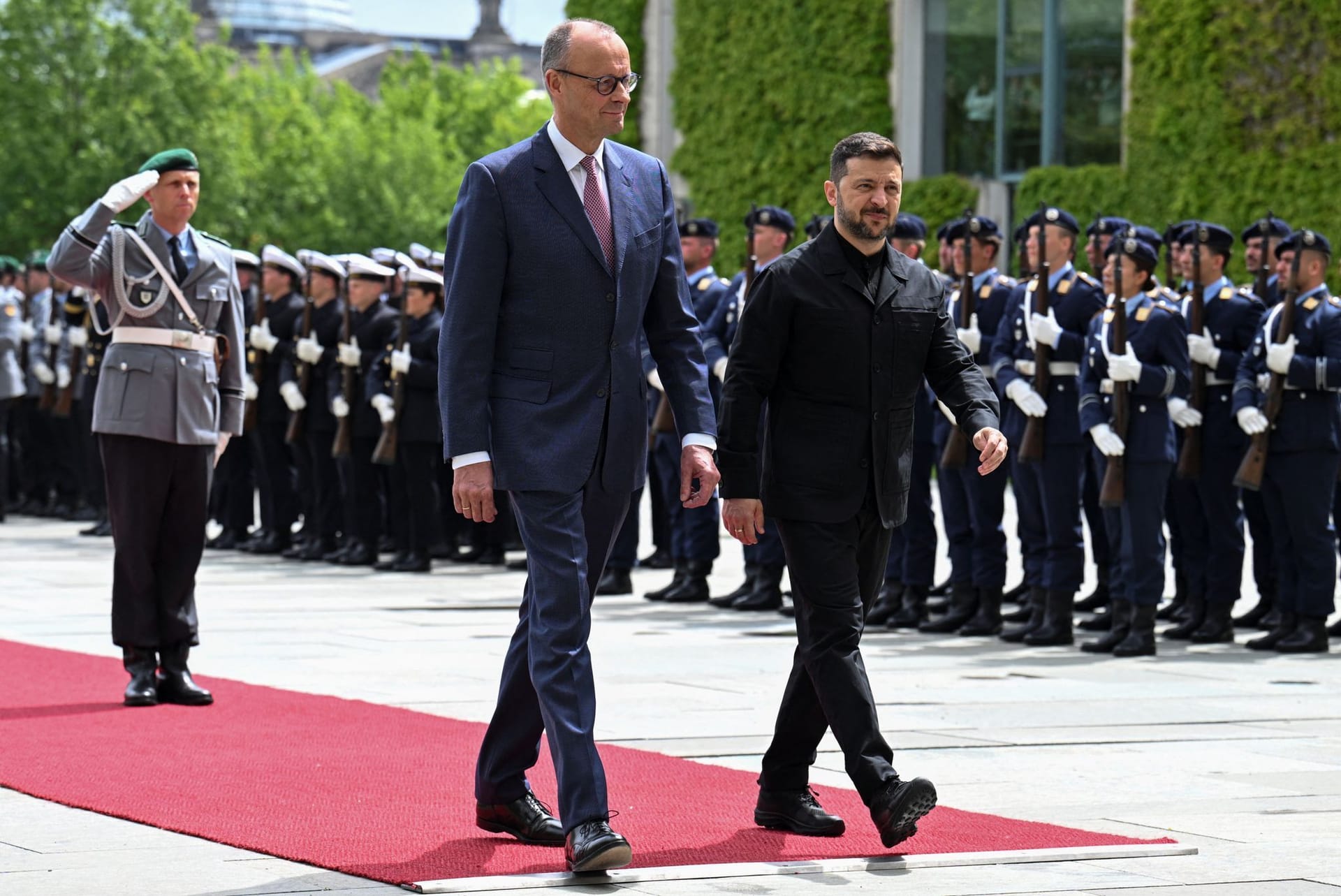 Ukraine's President Zelenskiy visits Germany