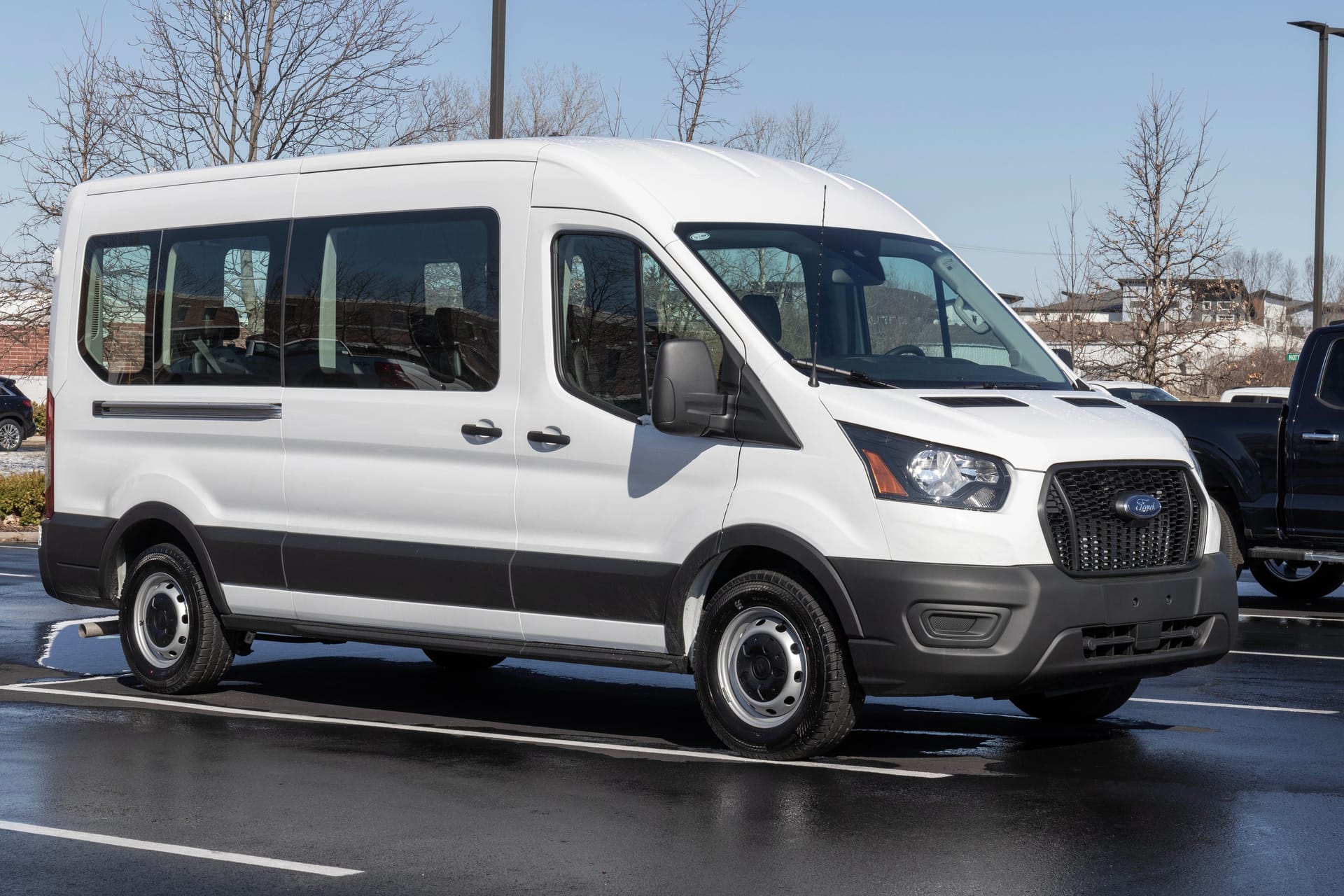 Ford Transit (Symbolbild): Ein ähnlicher Wagen wurde in Burgdorf gestohlen.