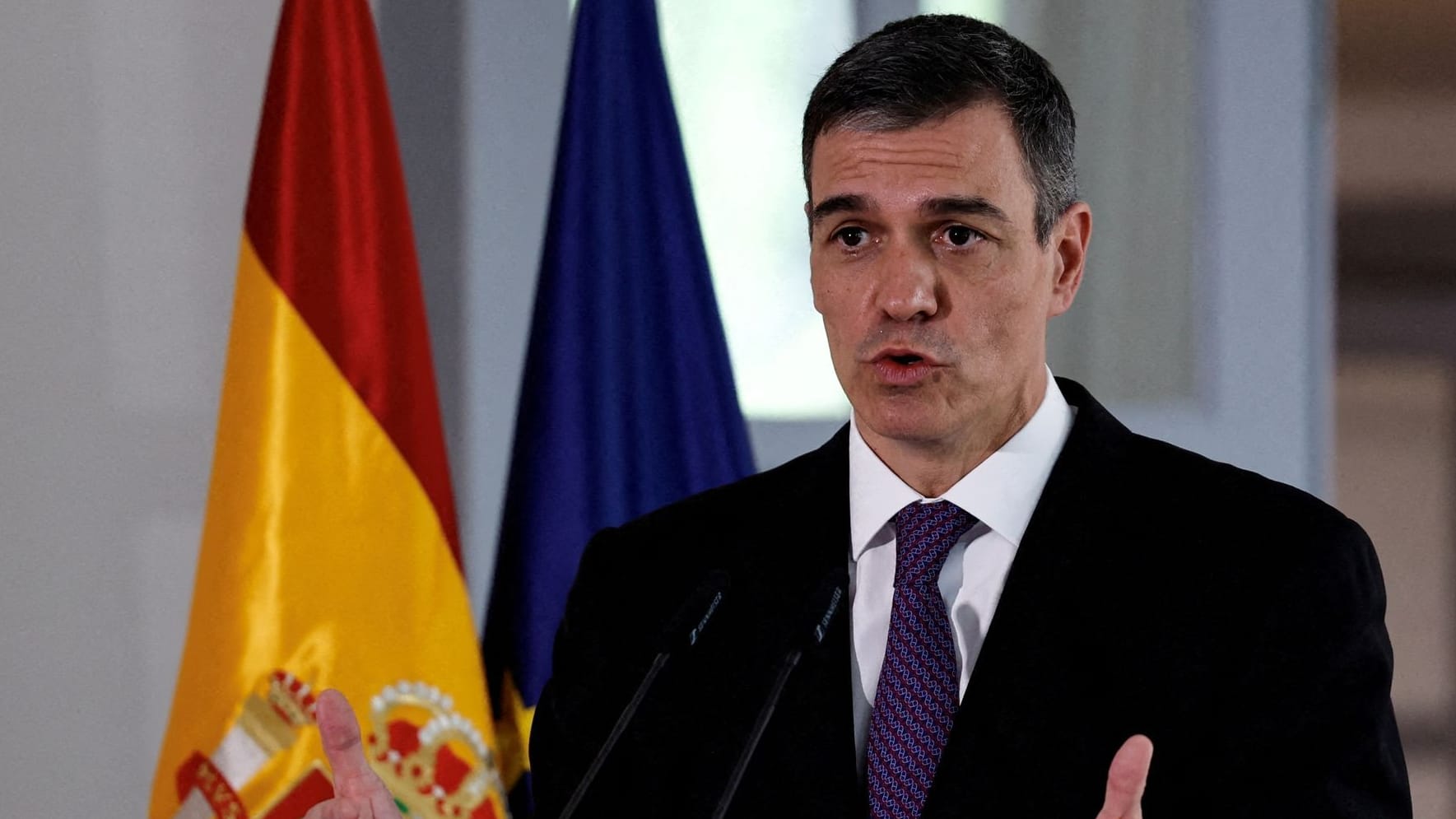 Pedro Sánchez: Er kritisiert schon seit langem das Vorgehen Israels in Gaza.