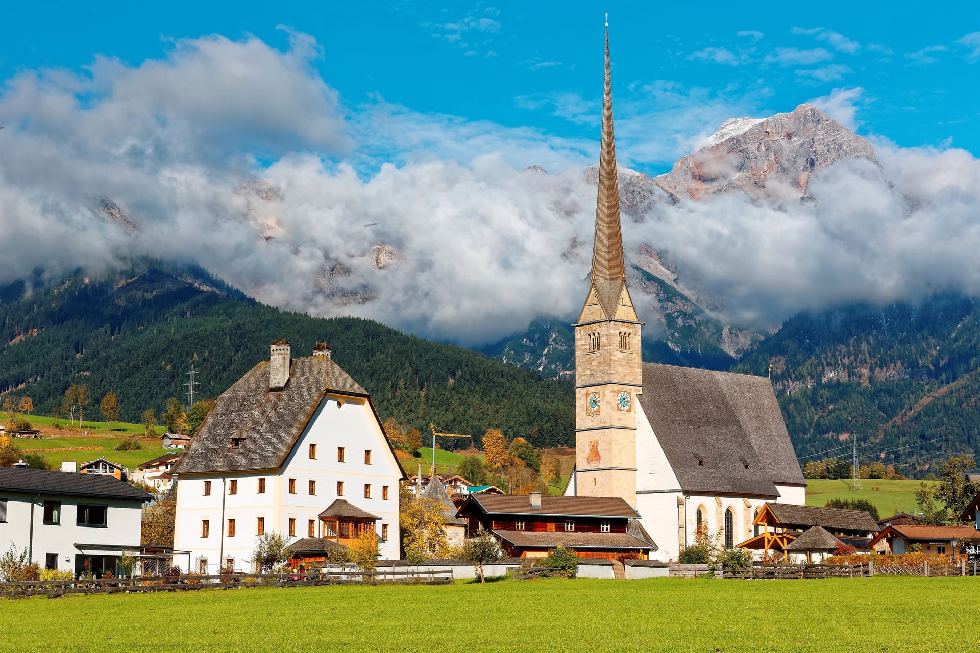 Maria Alm (Symbolbild): Das Dorf in Österreich wurde Schauplatz einer tödlichen Gewalttat.