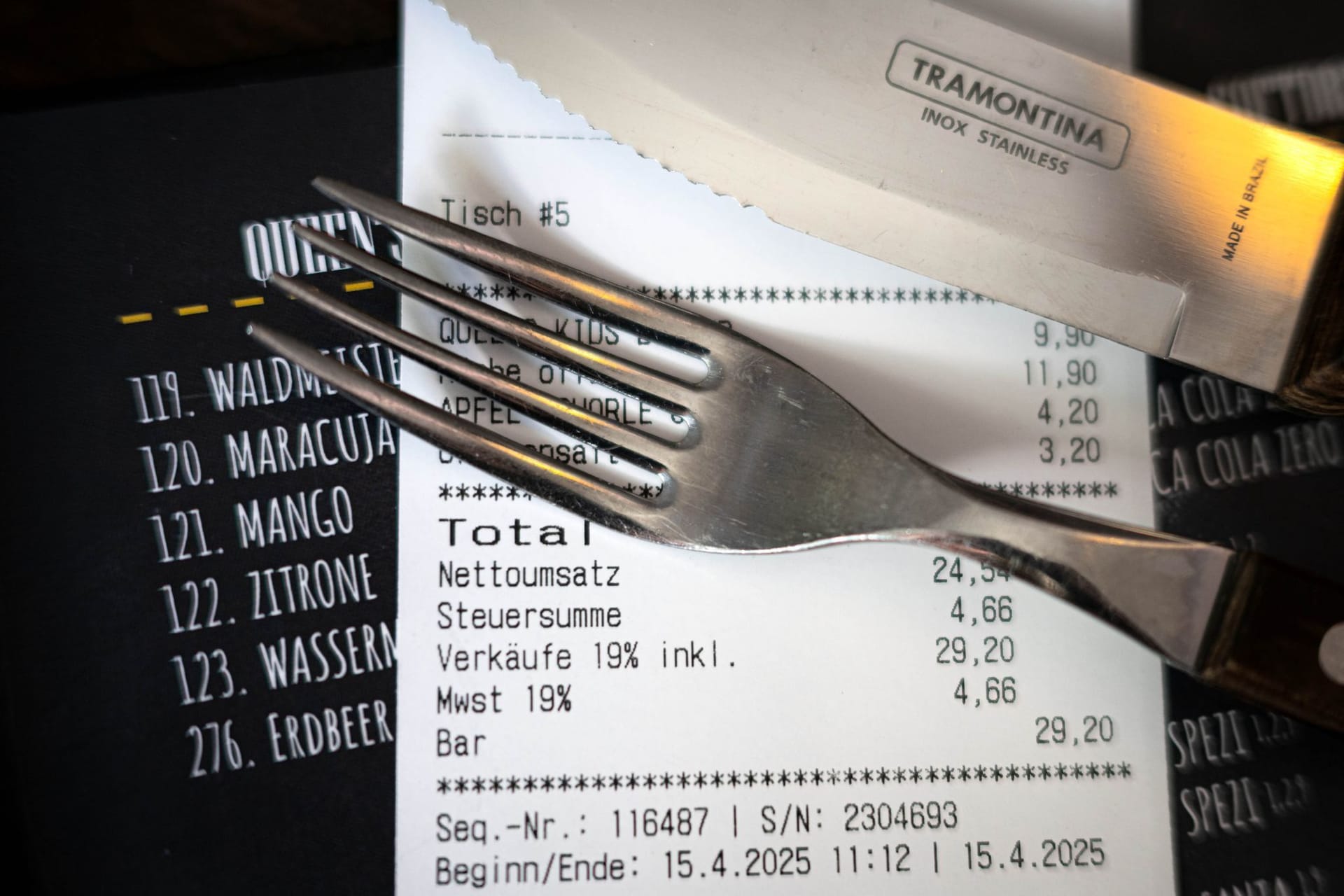 Mehrwertsteuer in der Gastronomie