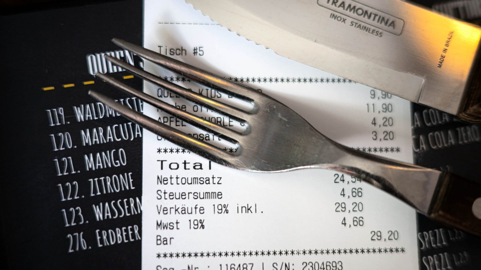 Mehrwertsteuer in der Gastronomie