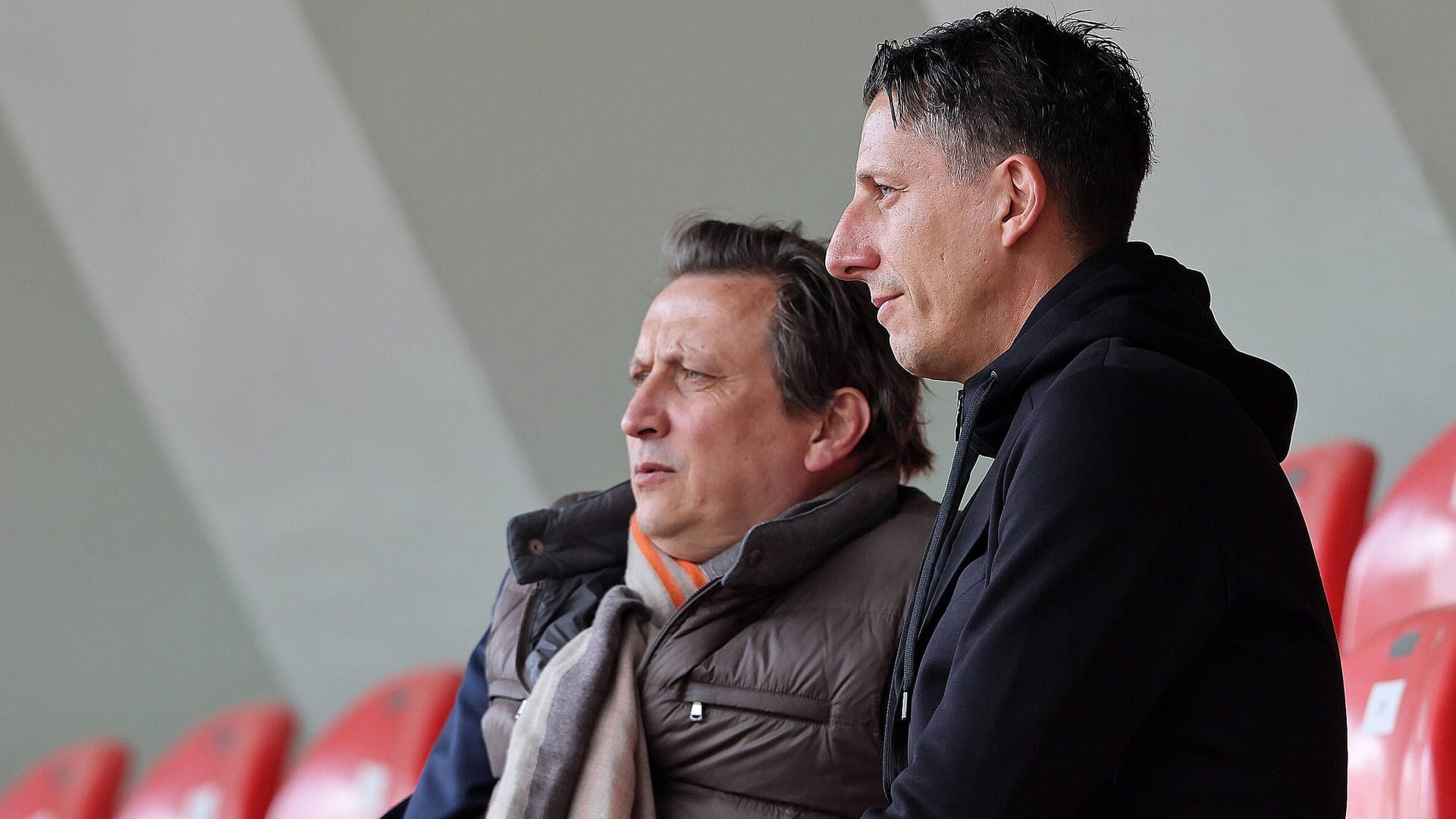 Lionel Souque (l.) neben Christian Keller: Die beiden arbeiten künftig nicht mehr zusammen.