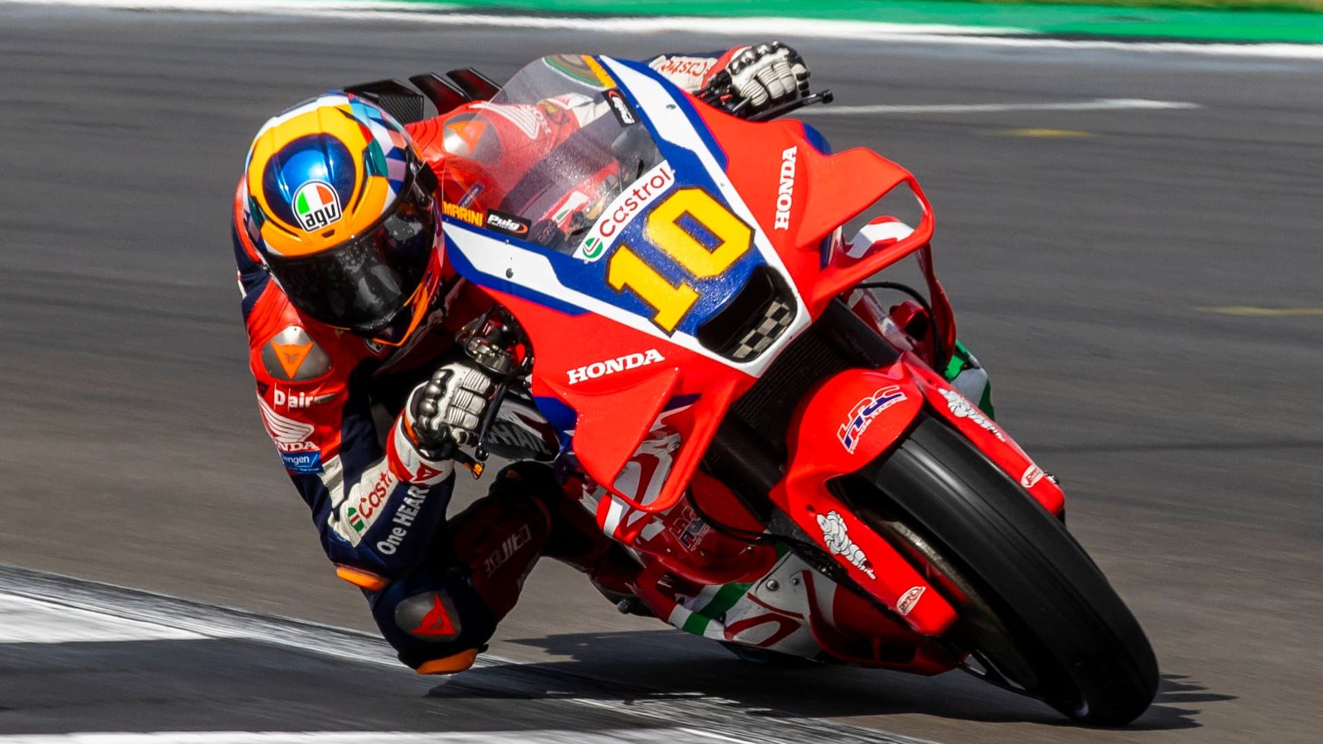 Luca Marini in Aktion (Symbolbild): Er ist aktuell 13. der MotoGP-Wertung.