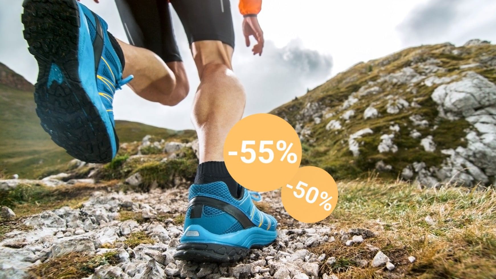Salomon-Schuhe im Sale: Amazon reduziert Trailrunning-Modelle des Herstellers radikal. (Symbolbild)