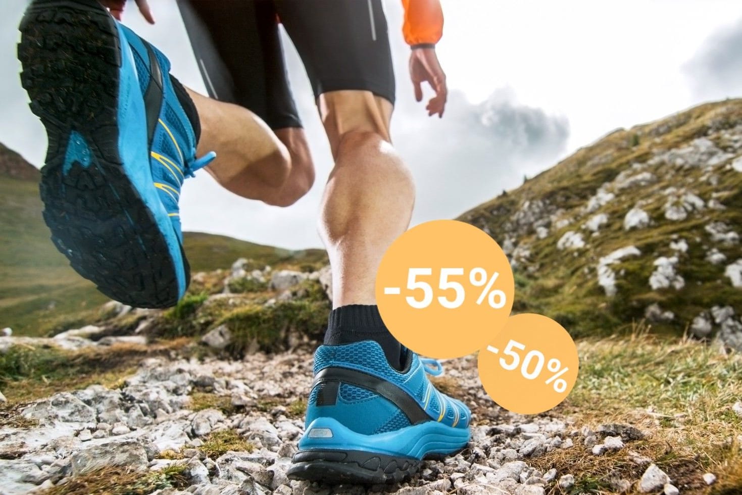 Salomon-Schuhe im Sale: Amazon reduziert Trailrunning-Modelle des Herstellers radikal. (Symbolbild)