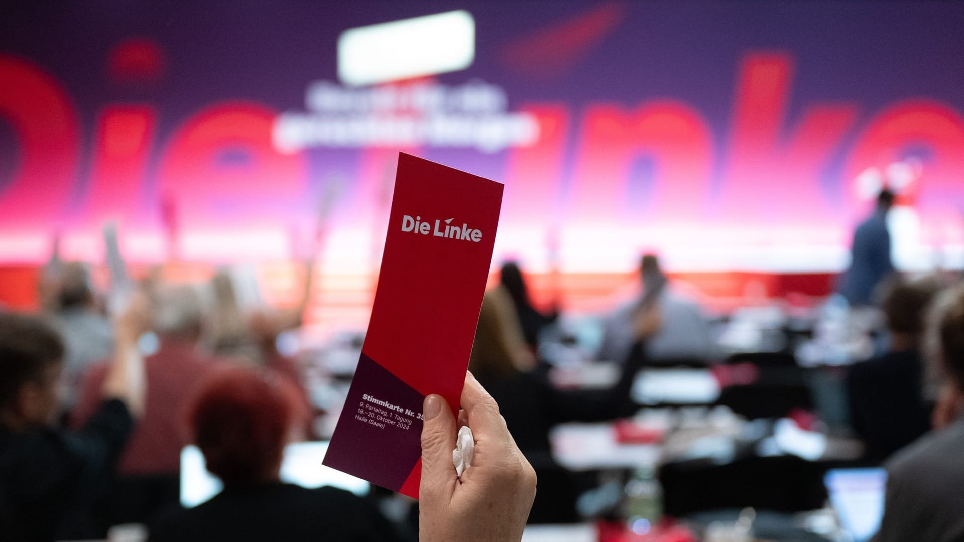 Bundesparteitag Die Linke Bundesparteitag Die Linke
