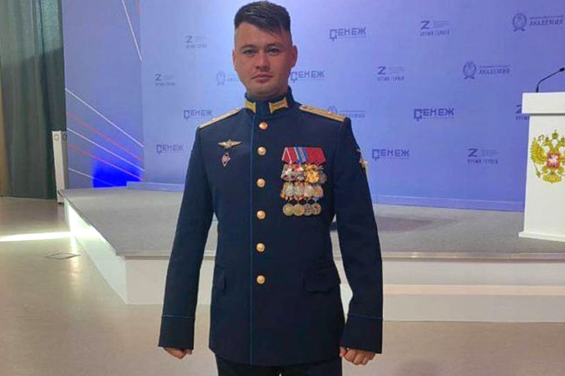 Zaur Gurzijew befahl als Kommandeur die Bombardierung von Mariupol. Er wurde bei einem Anschlag getötet.