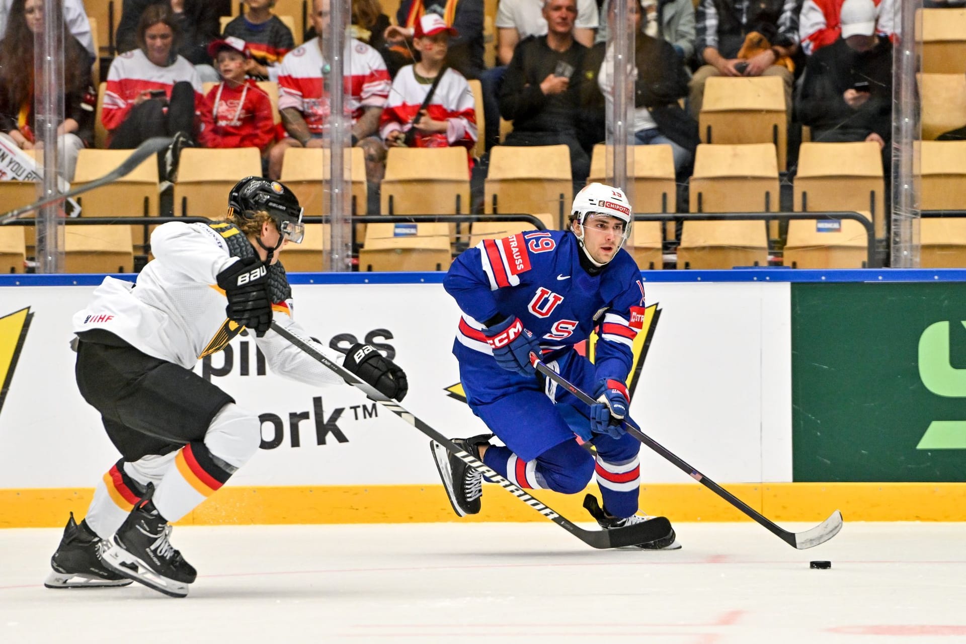 Eishockey-WM: USA - Deutschland