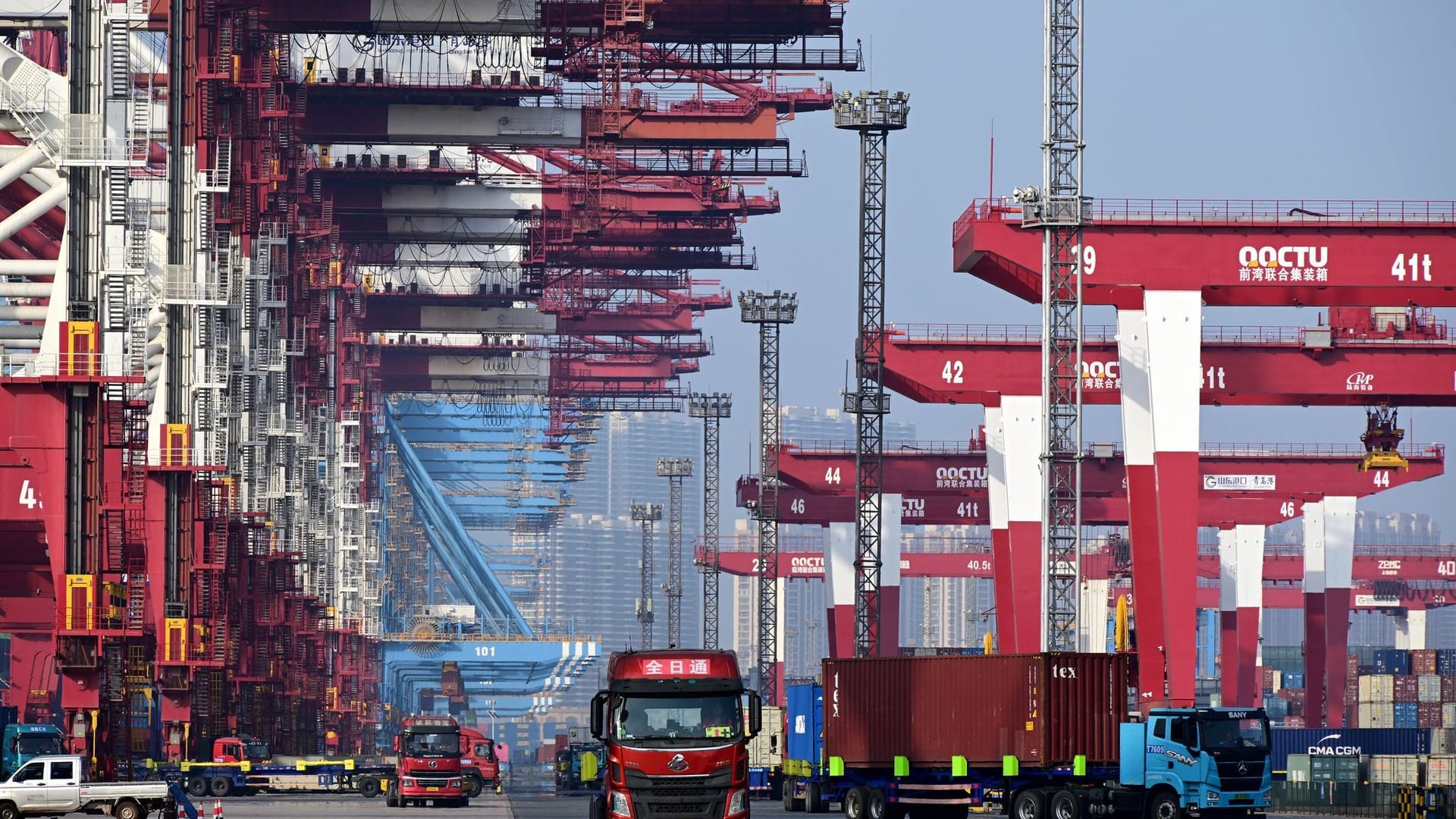 Hafen von Qingdao