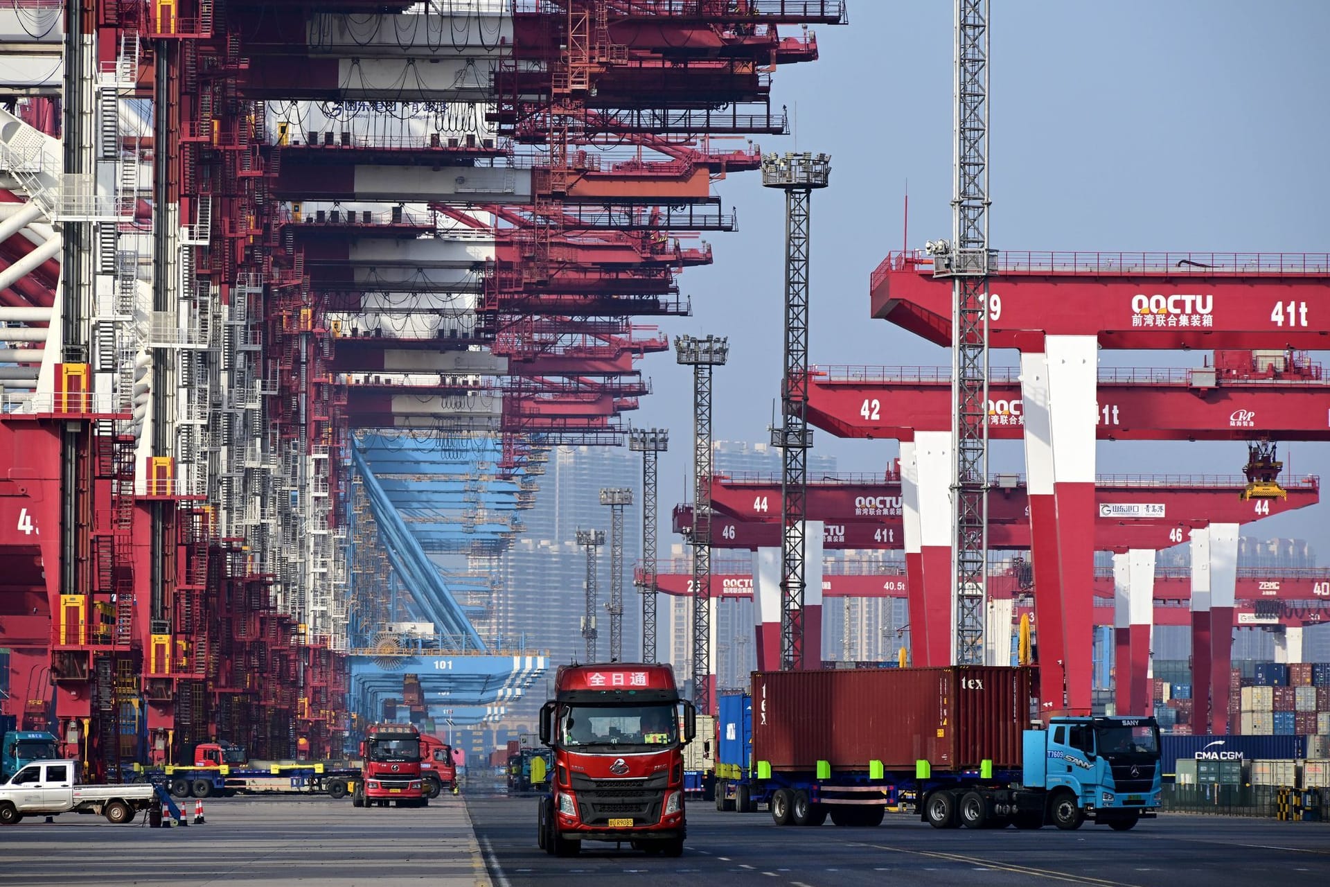 Hafen von Qingdao