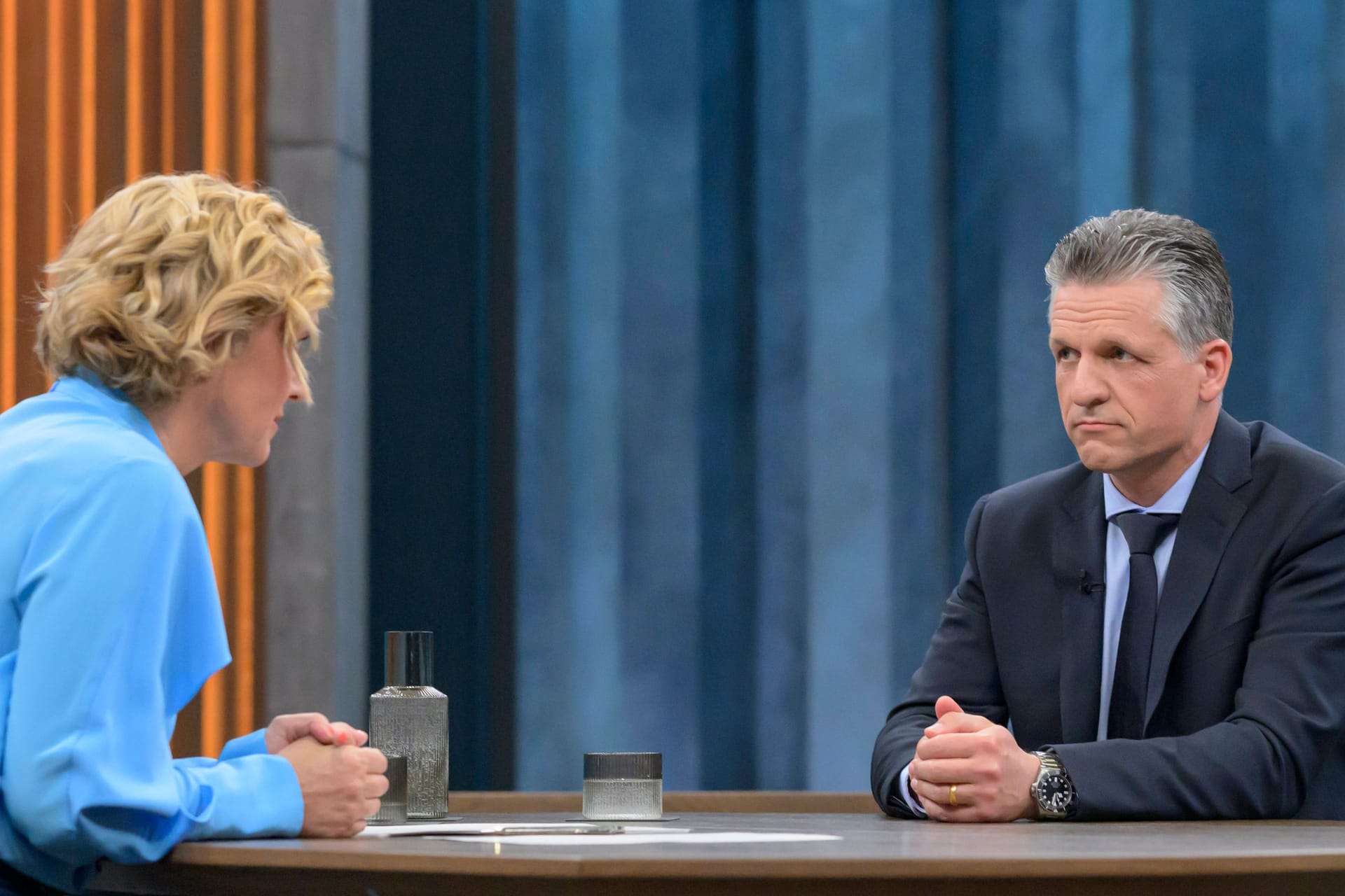 Alles nur ein Missverständnis? CDU-Politiker Thorsten Frei bei Caren Miosga.