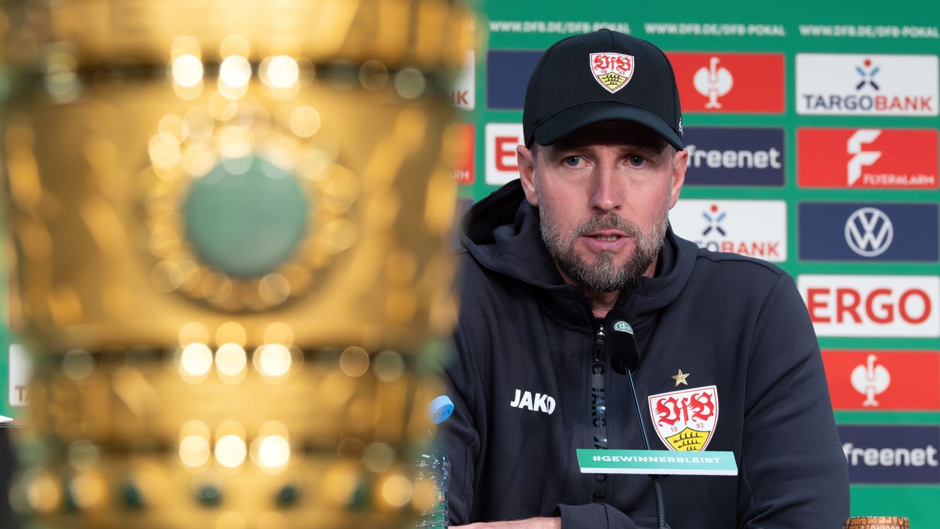 Vor dem DFB-Pokalfinale - Pressekonferenz