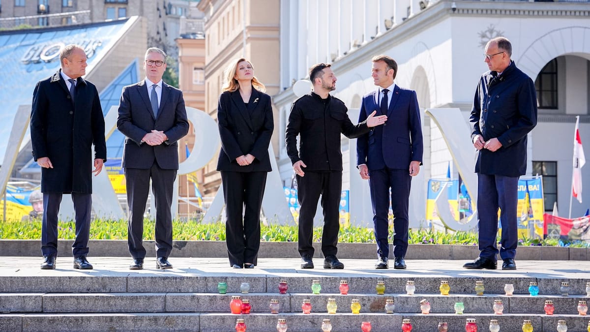 Ukraine: Historische Reise nach Kiew – neue Sanktionsdrohungen an Russland