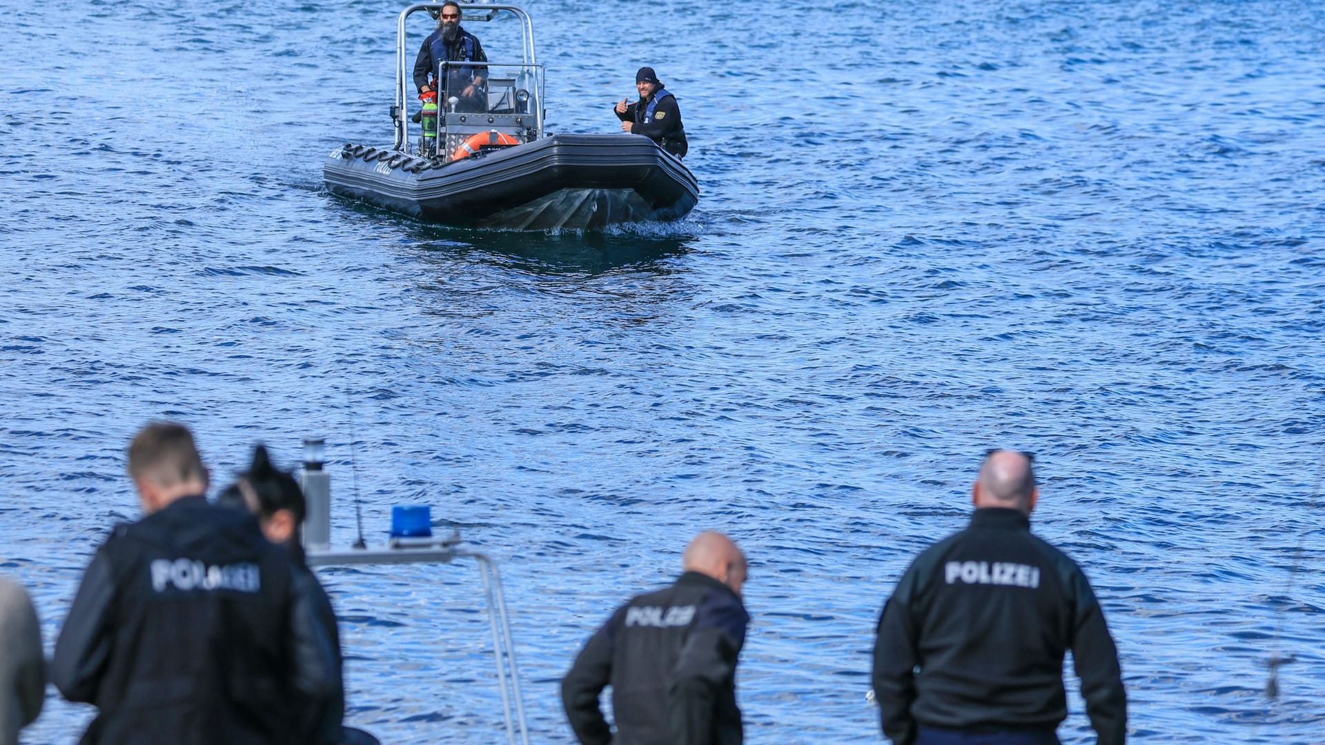 Polizei findet Leiche in See bei Leipzig