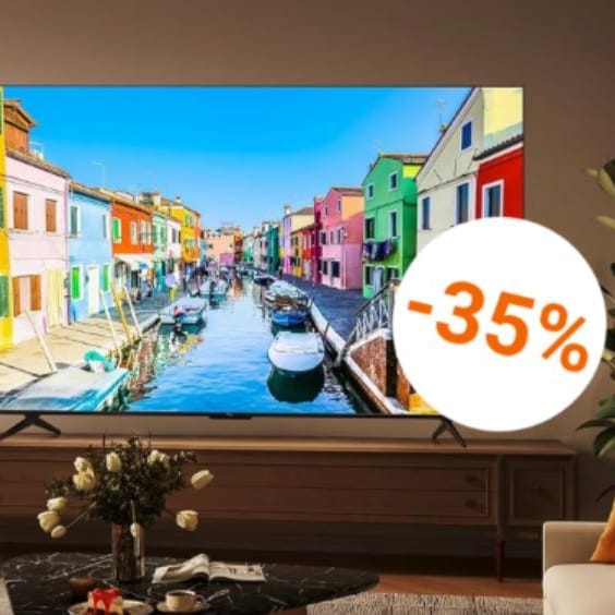 Kinofeeling für zu Hause: Der 55-Zoll-Fernseher von TCL bietet starke Bildqualität für nur rund 450 Euro – viel Gerät zum kleinen Preis.