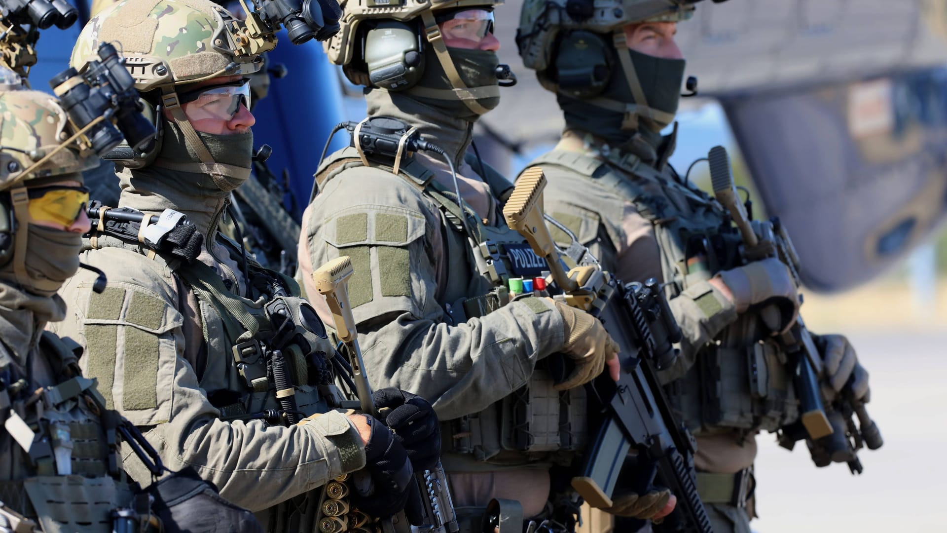 Die GSG 9 der Bundespolizei (Archivbild): Die schwer bewaffneten Beamten konnten die Verdächtigen in zwei Wohnungen in Berlin nicht antreffen.