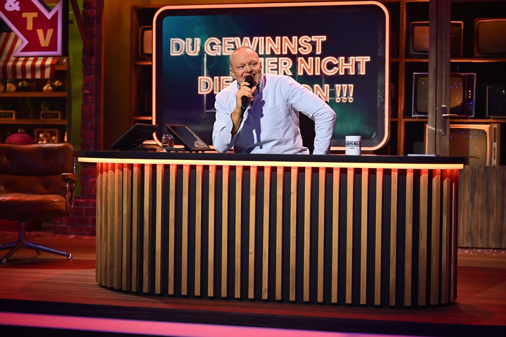 Stefan Raab: Der Entertainer hat seit 2024 sein eigenes Showformat bei RTL.