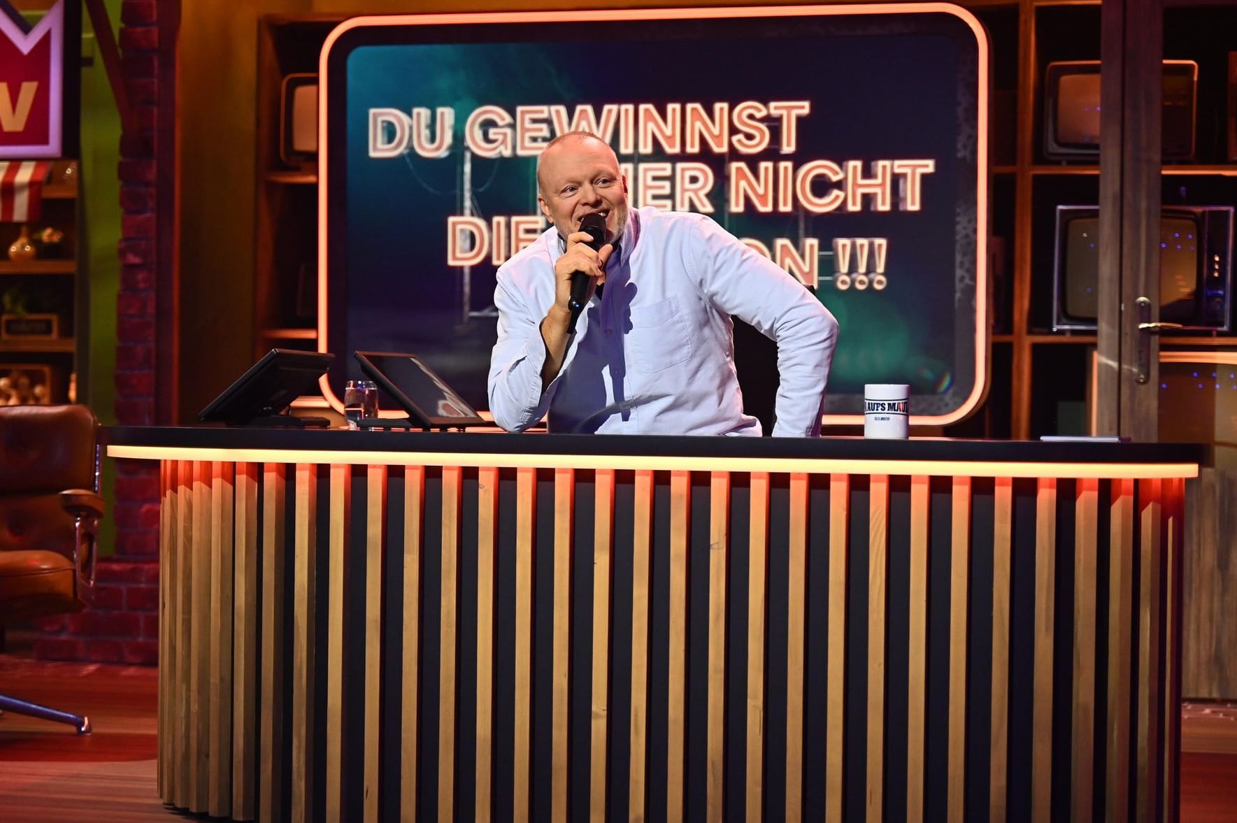 Stefan Raab: Der Entertainer hat seit 2024 sein eigenes Showformat bei RTL.