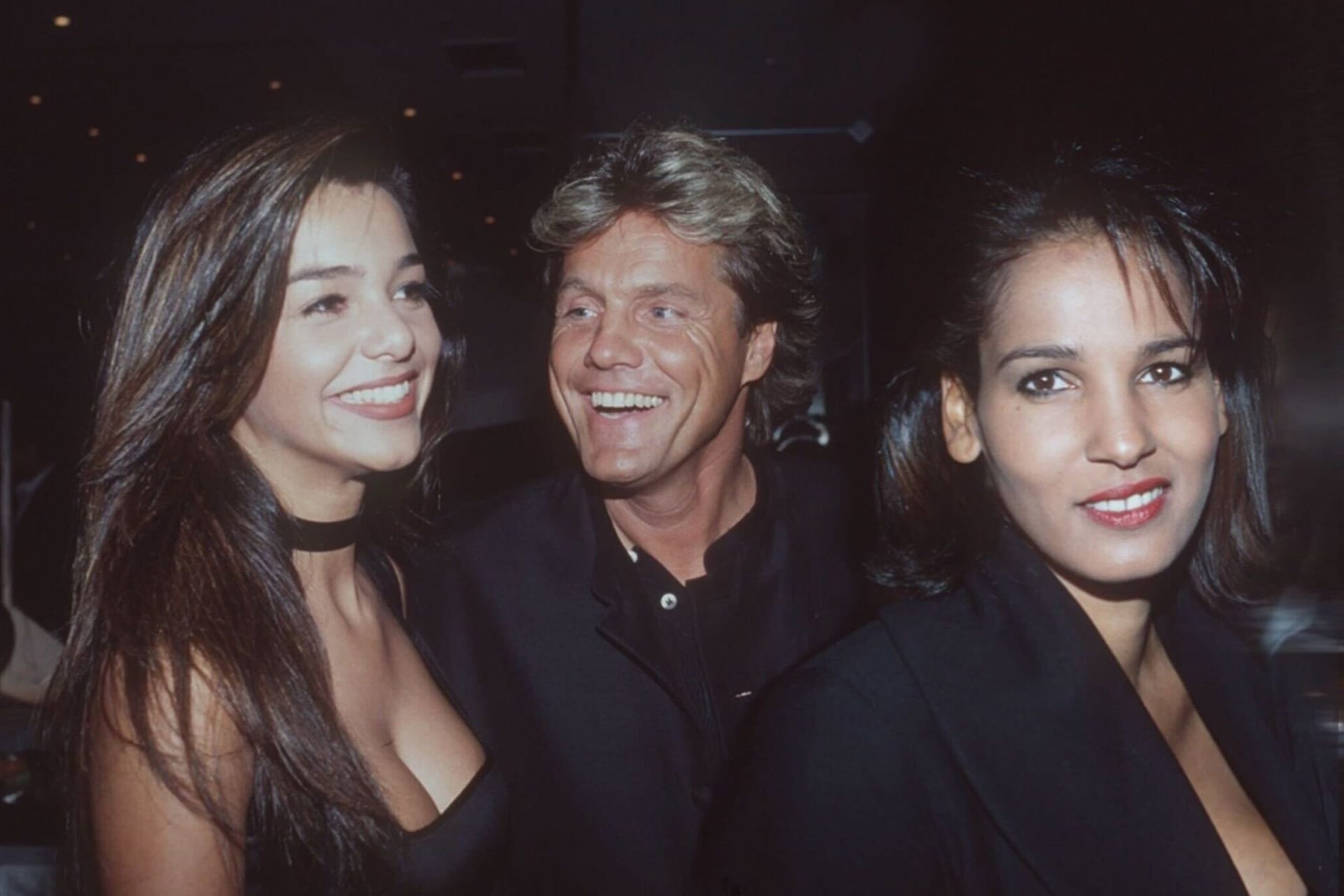 Liebesdreieck: Dieter Bohlen liebte einst Naddel, dann Verona und dann wieder Naddel.