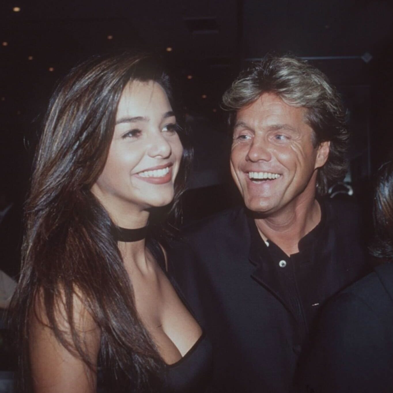 Liebesdreieck: Dieter Bohlen liebte einst Naddel, dann Verona und dann wieder Naddel.