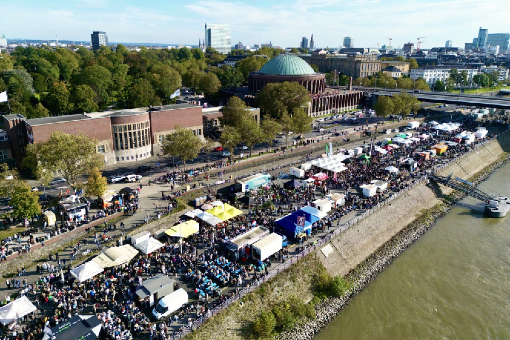 Der Fischmarkt aus der Vogelperspektive (Archivbild): Am 1. Juni geht es in die dritte Runde des Jahres.