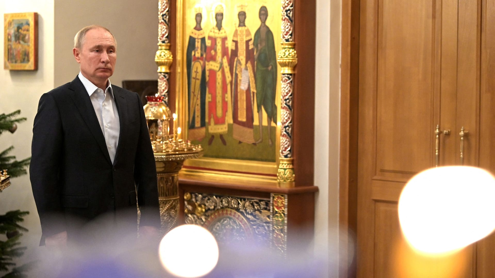 Auch in seiner Residenz in Nowo-Ogarjowo, am Stadtrand von Moskau, besitzt Putin eine orthodoxe Hauskirche (Archivbild).