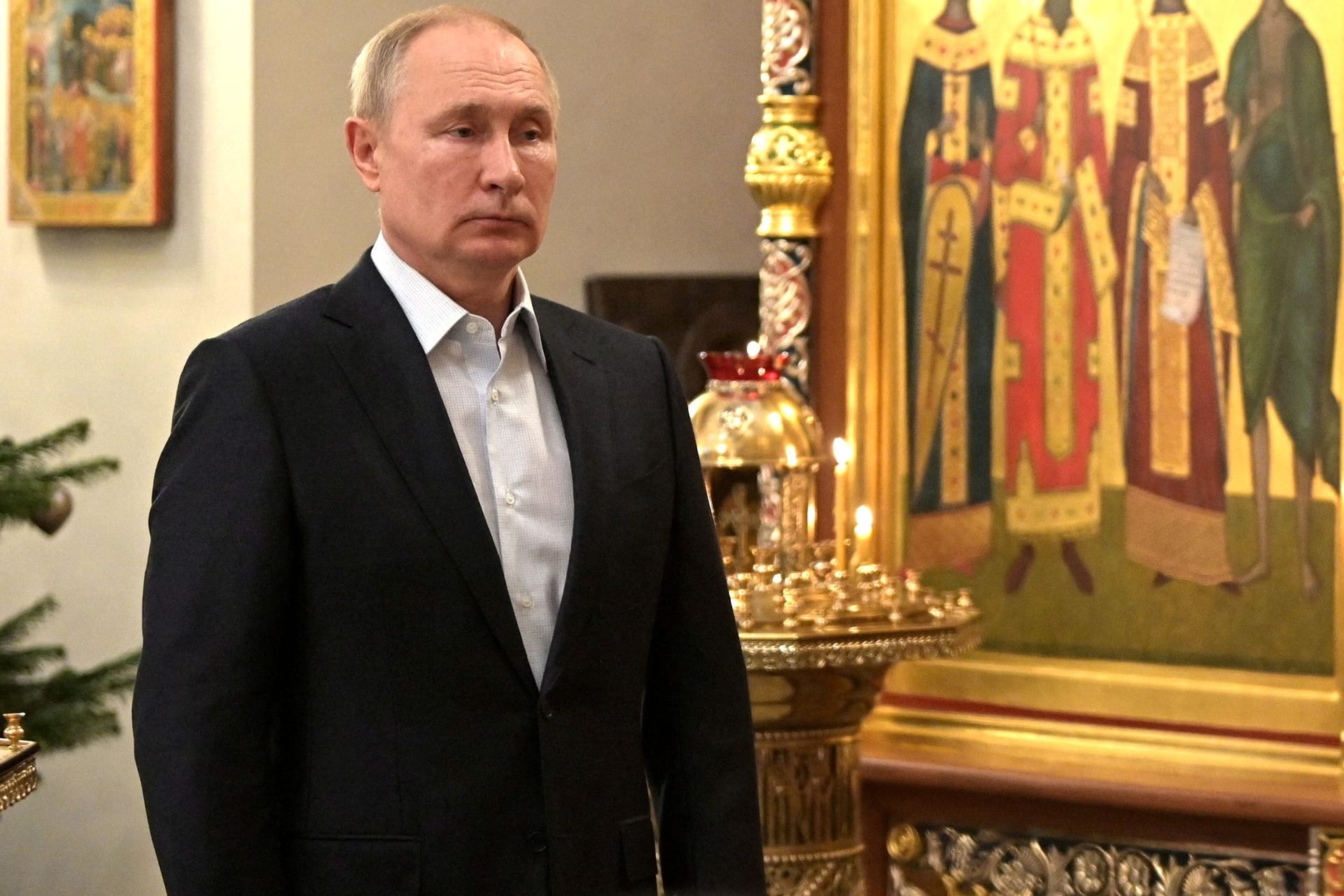 Auch in seiner Residenz in Nowo-Ogarjowo, am Stadtrand von Moskau, besitzt Putin eine orthodoxe Hauskirche (Archivbild).
