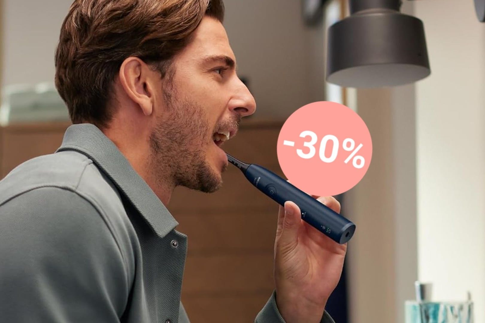 Bis zu drei Wochen Akkulaufzeit – ideal auch für Reisen: Die Sonicare 5500 von Philips.
