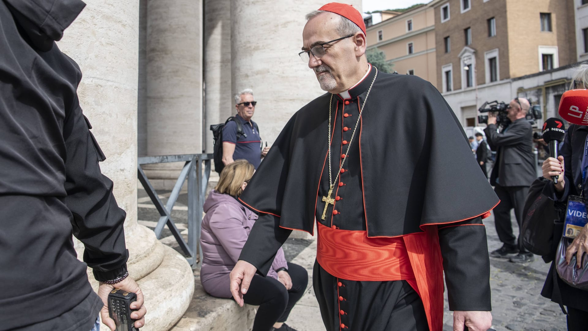 Kardinal Pierbattista Pizzaballa ist einer der Favoriten der reformbereiten Kräfte in der katholischen Kirche: Vor dem Konklave hatte er sich als Kandidat in Stellung gebracht.