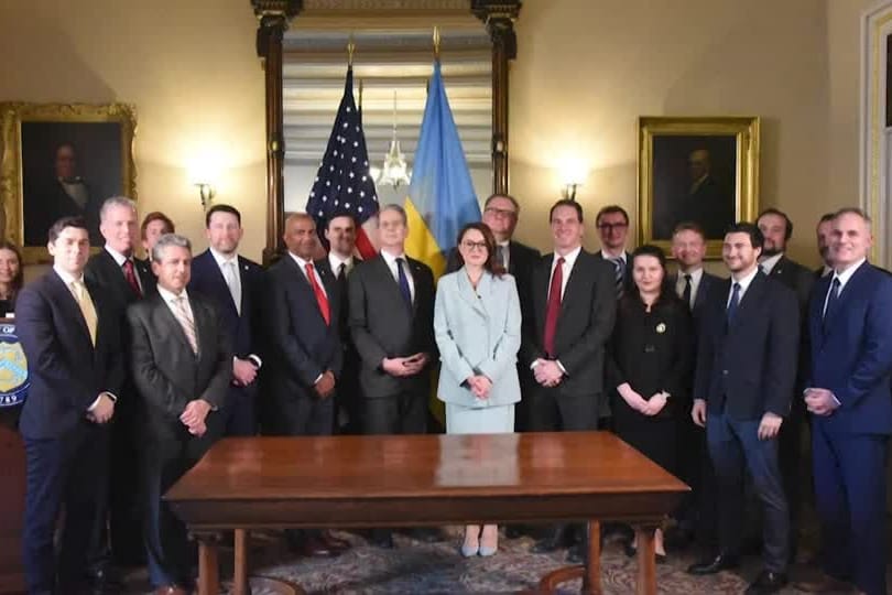 UKRAINE-KRIEG/USA-ABKOMMEN UKRAINE-KRIEG/USA-ABKOMMEN