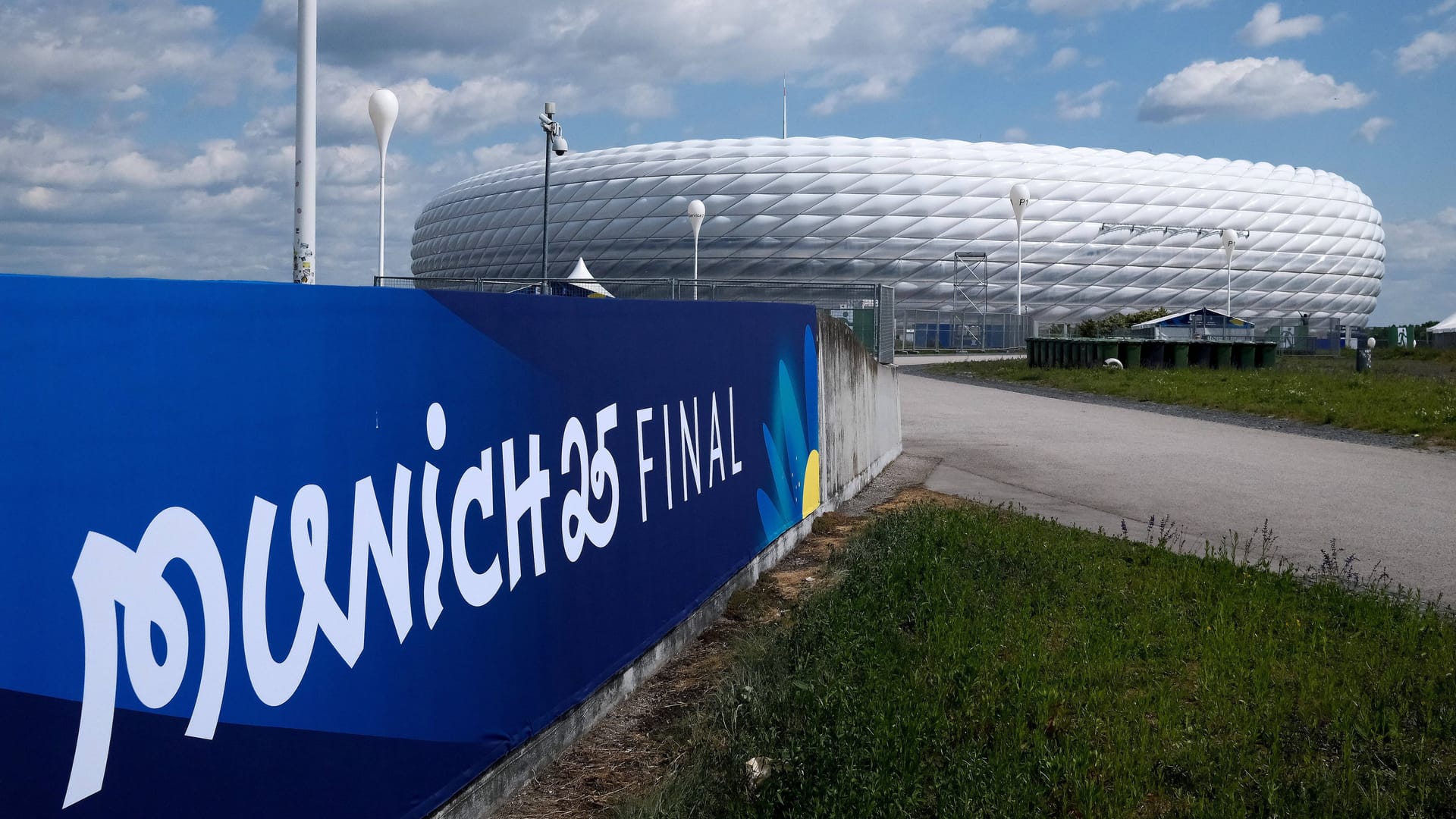 Die Allianz Arena: In dieser stehen sich am Samstagabend Paris Saint-Germain und Inter Mailand im Finale der Champions League gegenüber.