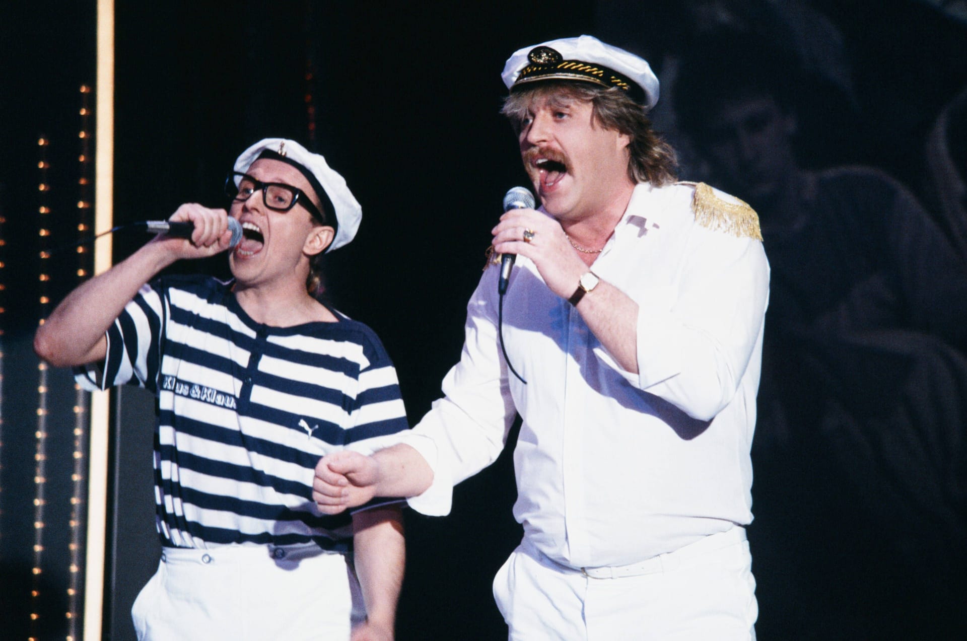 Klaus Baumgart und Klaus Büchner: Die beiden Männer gründeten 1980 die Band Klaus und Klaus.
