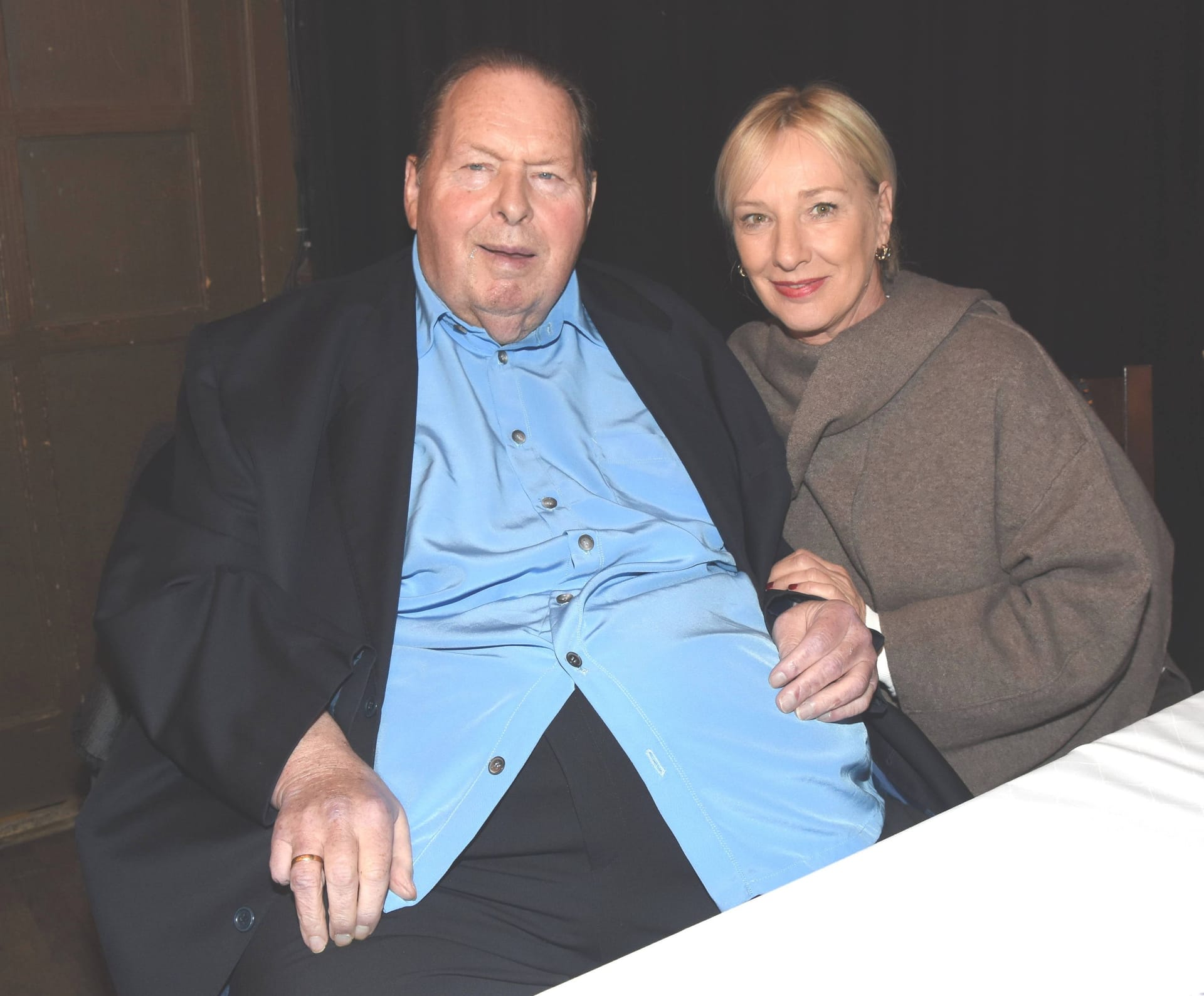 Ottfried und Simone Fischer sind seit fünf Jahren verheiratet.