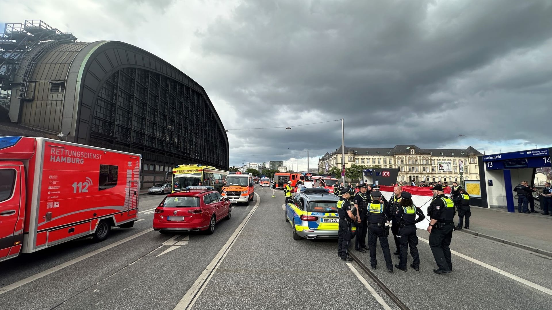 Mehrere Verletzte bei Messerangriff in Hamburg