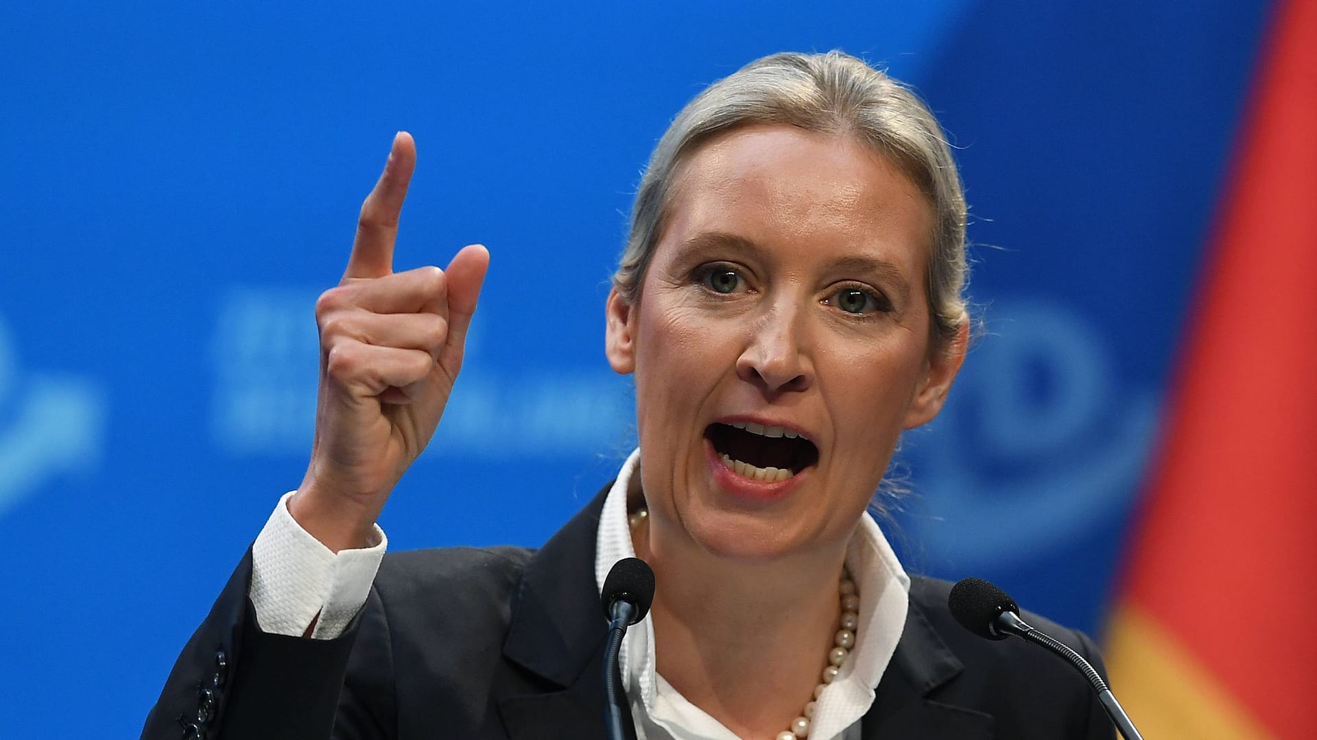 Alice Weidel, Bundesvorsitzende der AfD: Die Partei der Wahlschweizerin gilt nun als gesichert rechtsextremistisch.