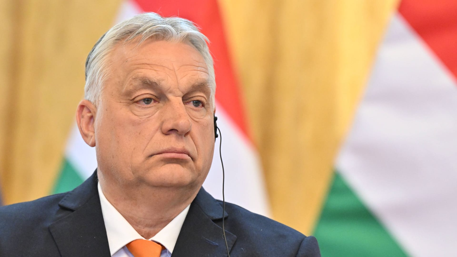 Viktor Orbán bei einem Besuch in der Slowakei: Hat sein Geheimdienst ukrainische Militäranlagen ausspioniert? (Archivbild)
