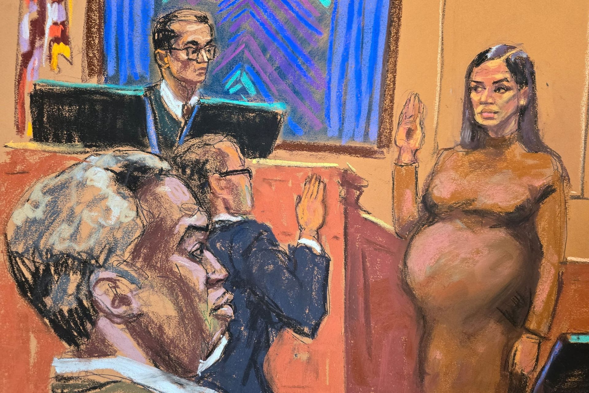 Im Prozess gegen Sean "Diddy" Combs sagt seine Ex-Freundin Casandra "Cassie" Ventura aus.
