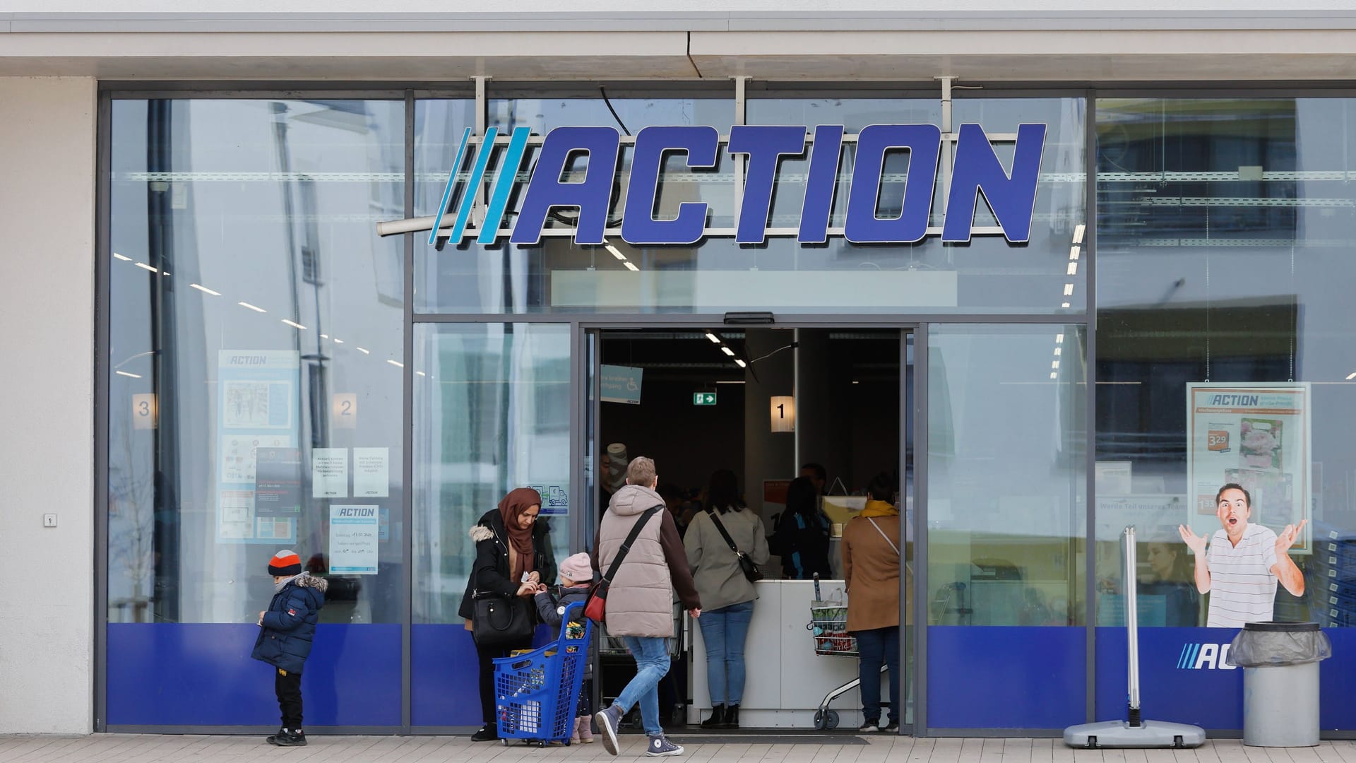 Eine Filiale von Action (Symbolbild): In Bremen musste ein Laden vorübergehend schließen. Eine Filiale von Action (Symbolbild): In Bremen musste ein Laden vorübergehend schließen.