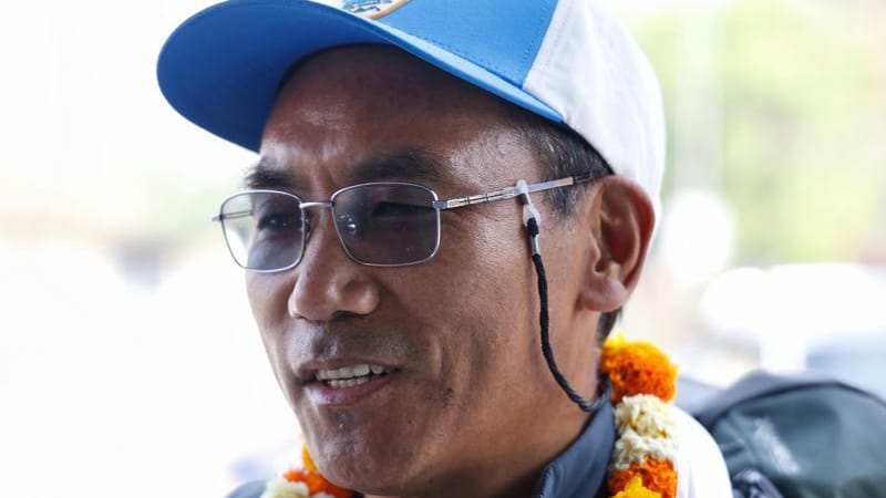 Der bekannte Sherpa-Bergführer Kami Rita: Er bestieg den Gipfel zum 31. Mal.