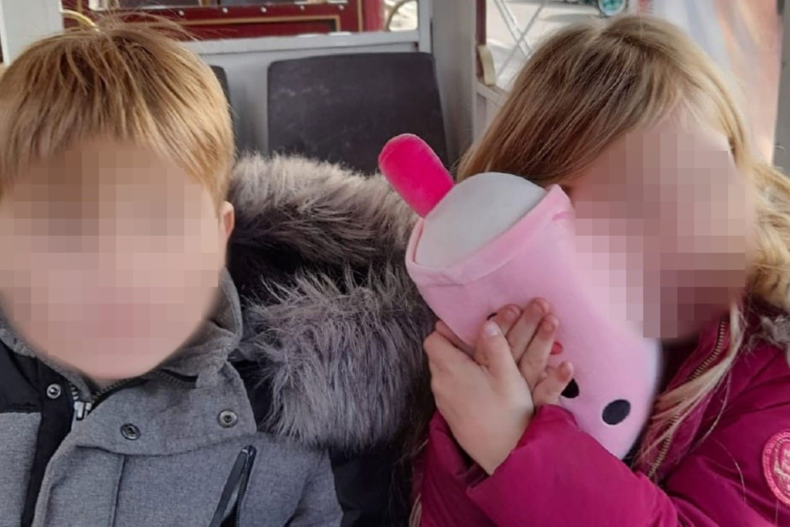 Die beiden vermissten Kinder: Ihr Vater hatte sie am Samstag mitgenommen und einen Brief hinterlassen.
