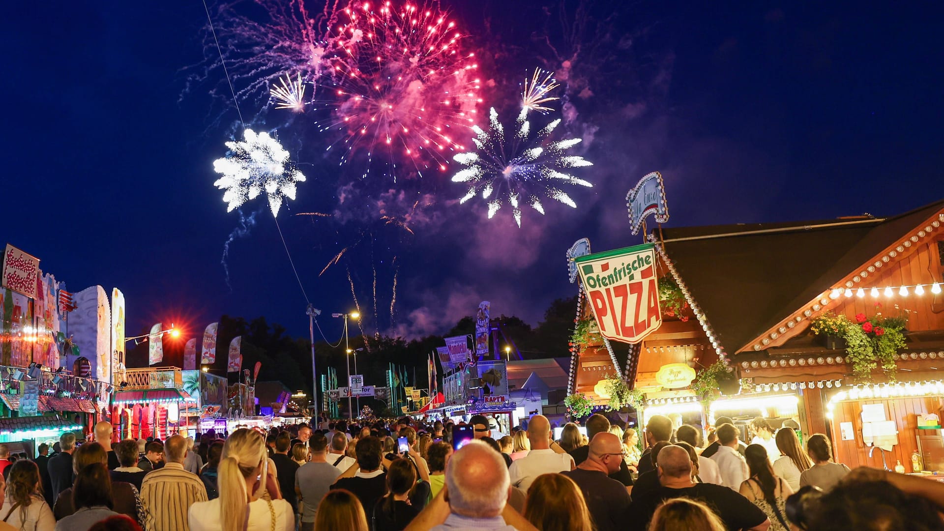 Schützenfest in Hannover (Archivbild): An zwei Tagen gibt es ein Feuerwerk.