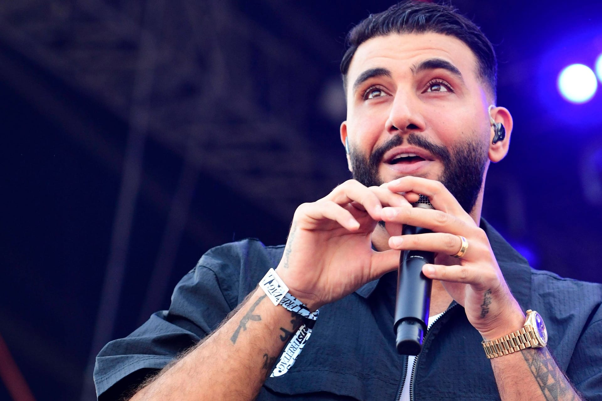 Samra: Bei einem Konzert des Rappers wurden mehrere Menschen verletzt.